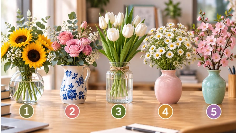 Bạn chọn chiếc bình nào?