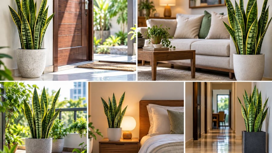Cây lưỡi hổ là cây cảnh dễ trồng mà nhiều người thích đặt trong nhà