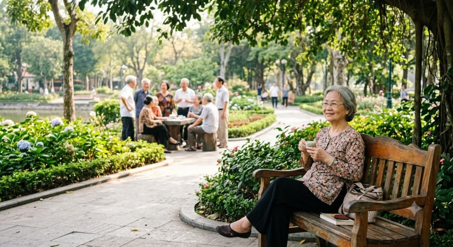 Sau khi nghỉ hưu, mỗi người nên chọn những không gian giao tiếp khiến mình cảm thấy thoải mái, thay vì cố gắng hòa vào mọi cuộc tụ tập.