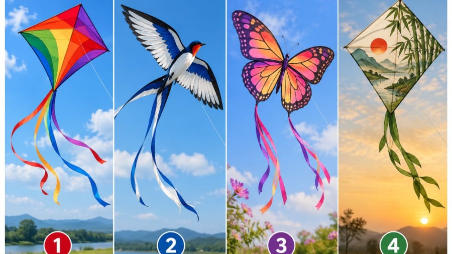 Bạn chọn cánh diều nào?