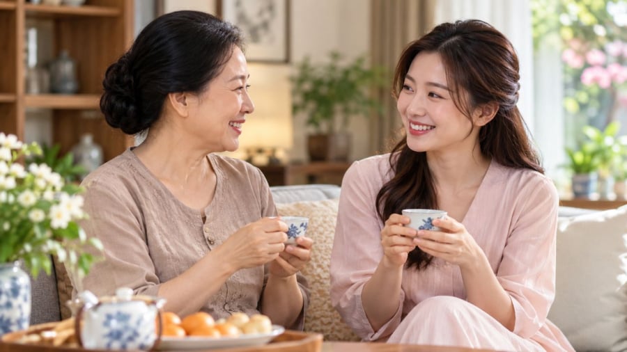 Mẹ chồng nàng dâu nên giữ ranh giới