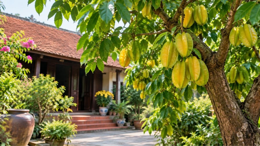 Nhiều người thích trồng cây khế phong thủy