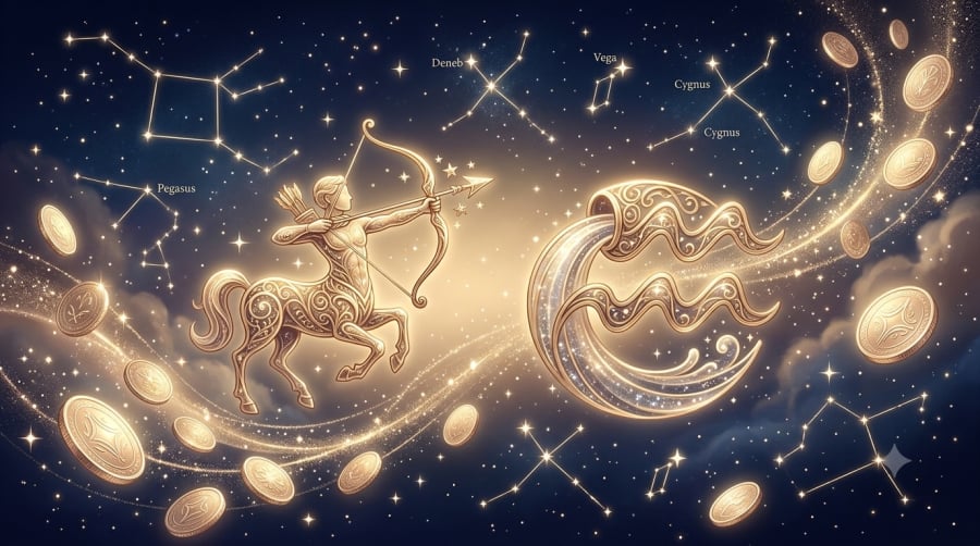Nhân Mã và Bảo Bình có thể gặp cơ hội mới liên quan đến công việc và tài chính trong tuần này.