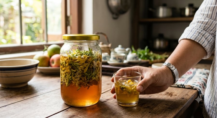 Không nên tự ý uống kéo dài hoặc dùng bài thuốc dân gian thay thế điều trị y khoa.