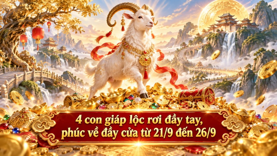 Từ 21/9 đến 26/9, vận trình của 12 con giáp có nhiều chuyển biến đáng chú ý. Có người cảm nhận rõ sự hanh thông trong công việc, có người bất ngờ đón tin vui về tài chính, cũng có người nhận được sự hỗ trợ đúng lúc từ quý nhân.    