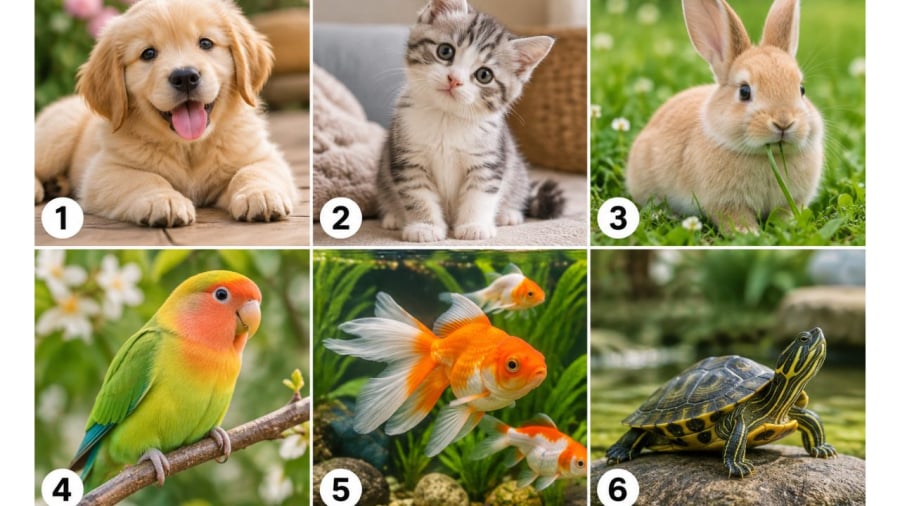 Bạn thích thú cưng nào nhất?