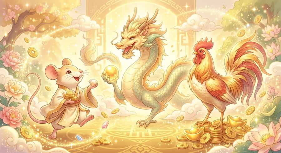 Tuổi Tý, Thìn và Dậu có nhiều tín hiệu đáng chú ý về tài lộc trong tuần mới.