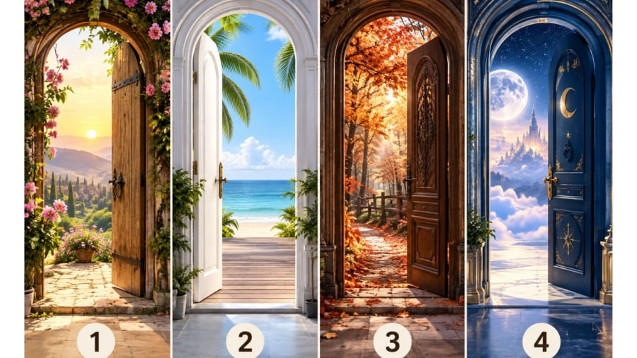 Bạn chọn cánh cửa nào?
