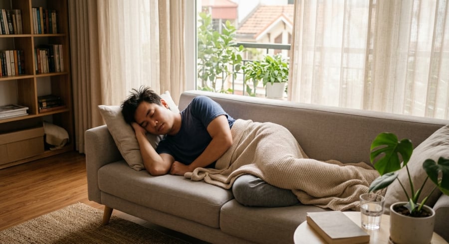 Một giấc ngủ trưa ngắn có thể giúp cơ thể phục hồi năng lượng, nhưng ngủ quá lâu thường xuyên có thể phản ánh chất lượng giấc ngủ ban đêm chưa tốt.