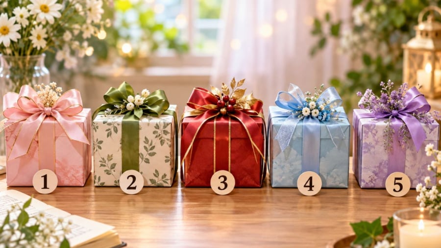 Bạn chọn hộp quà nào?
