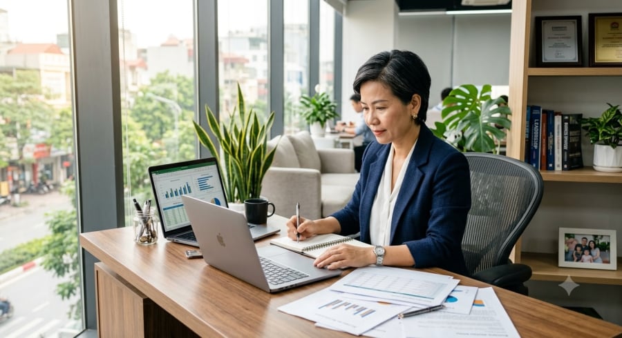 Kinh nghiệm cùng một năng lực được trau dồi nhiều năm có thể trở thành lợi thế giúp gia tăng thu nhập khi bước vào tuổi trung niên.