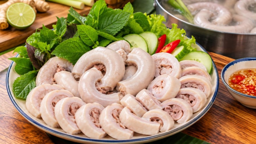 Lòng non trắng giòn ngon