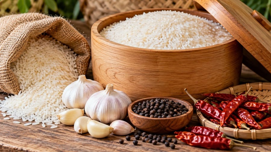 Hãy cẩn trọng bảo quản gạo lâu mốc