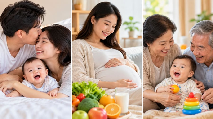 Sinh đúng thời điểm, con lớn lên thuận lợi gia đình thêm êm ấm