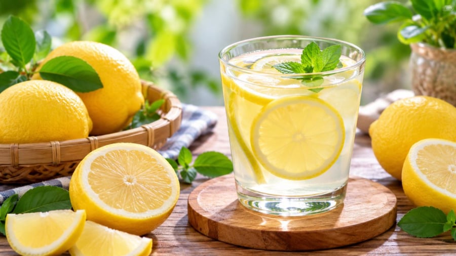 Nước chanh tốt cho sức khỏe nhưng phải dùng đúng lúc đúng người