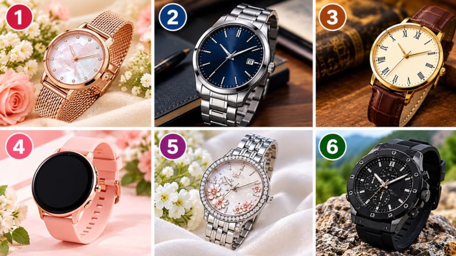 Bạn chọn chiếc đồng hồ nào?