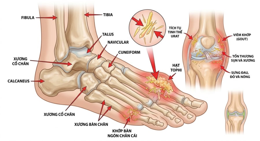 Đau, sưng hoặc khó chịu ở khớp kéo dài cần được kiểm tra để xác định nguyên nhân.