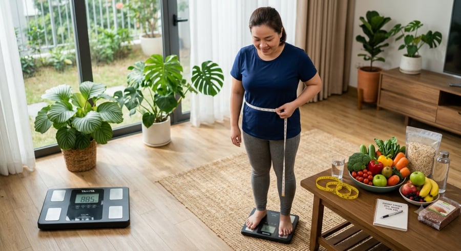 Giảm khoảng 5% trọng lượng cơ thể đã được ghi nhận có thể mang lại những thay đổi tích cực về chuyển hóa ở người thừa cân, béo phì.