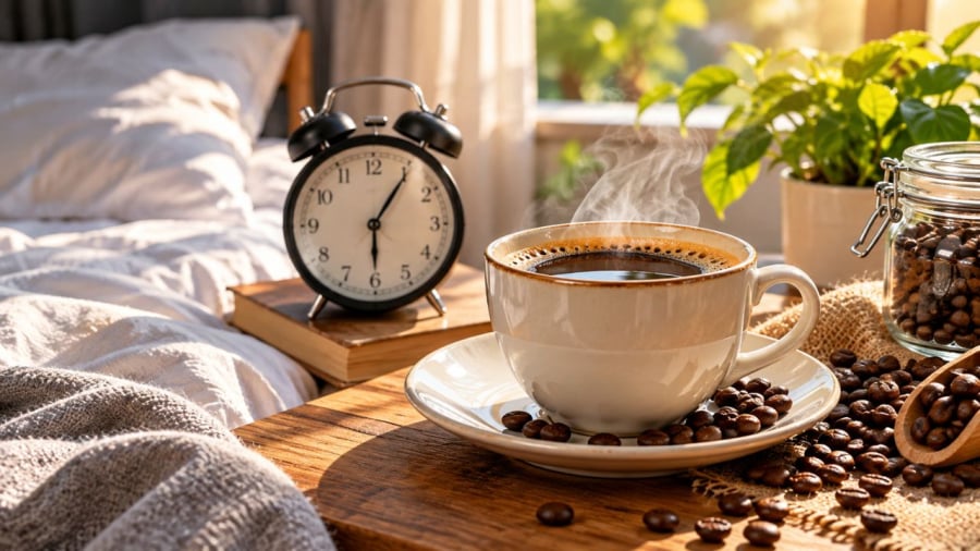 Uống cà phê ngay khi thức dậy có thể bất lợi