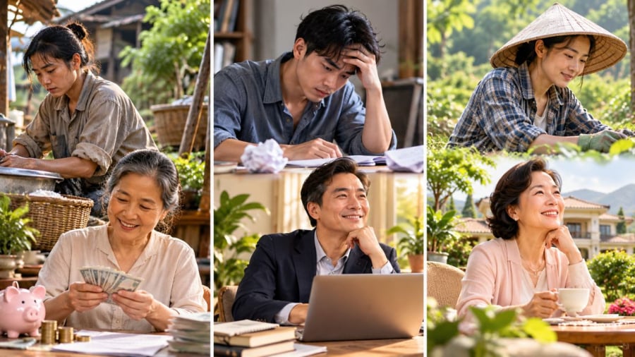 Những kiểu người này càng già càng giàu