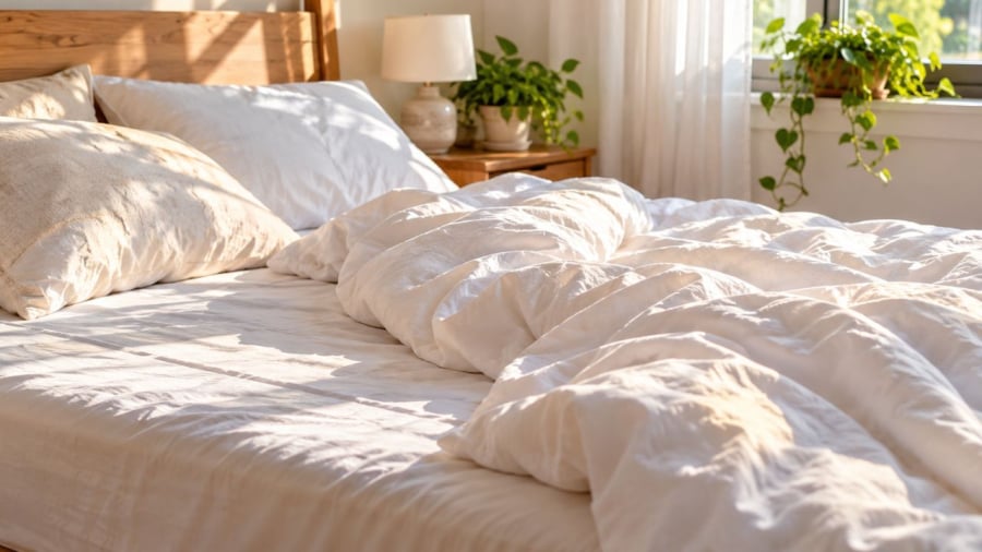 Đừng vội gấp chăn màn ngay khi thức dậy