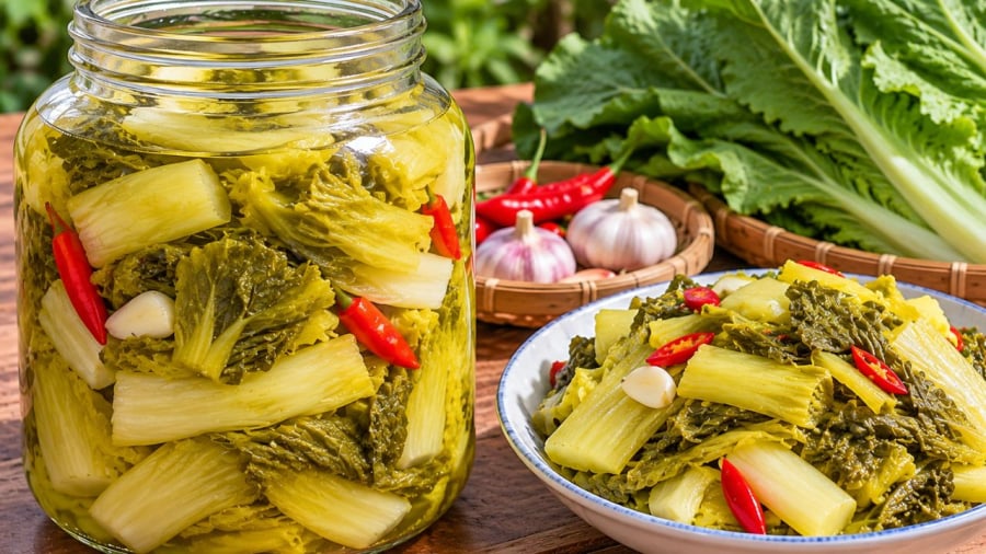 Muốn dưa cải ngon hãy chú ý