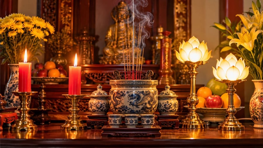 Nên dùng nến hay đèn điện?