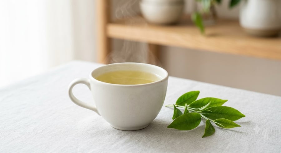 Trà xanh chứa catechin và các hợp chất chống oxy hóa được nghiên cứu về lợi ích đối với sức khỏe gan.
