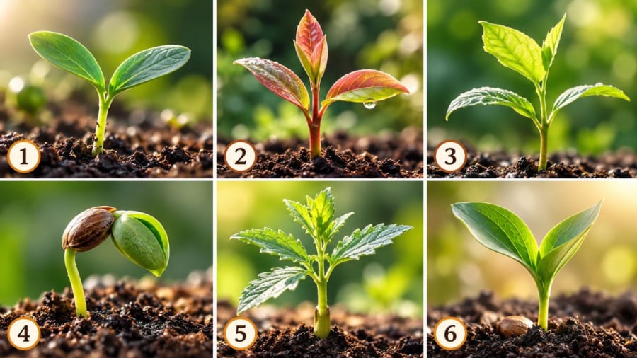 Bạn ấn tượng với mầm cây nào?