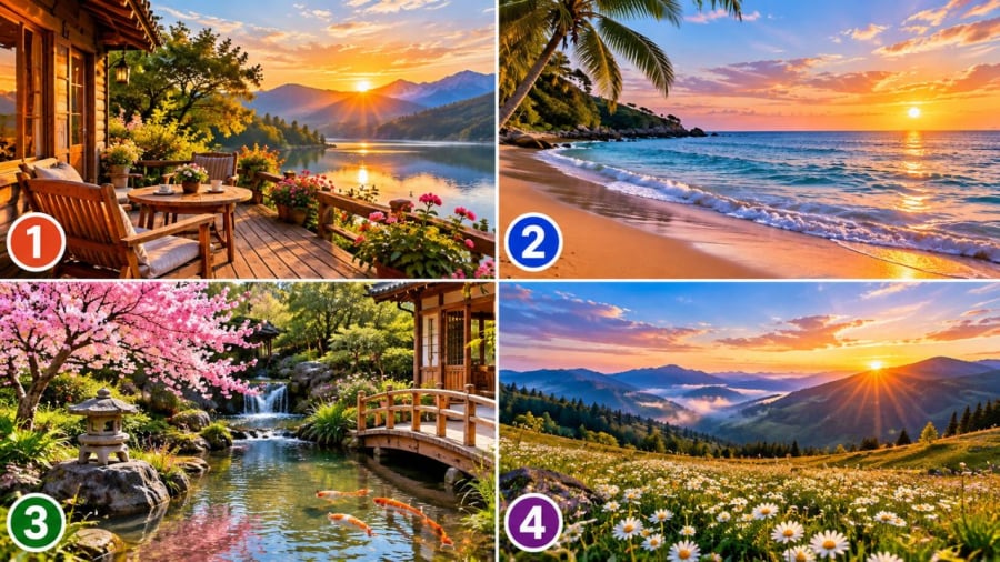 Bạn chọn khung cảnh nào?
