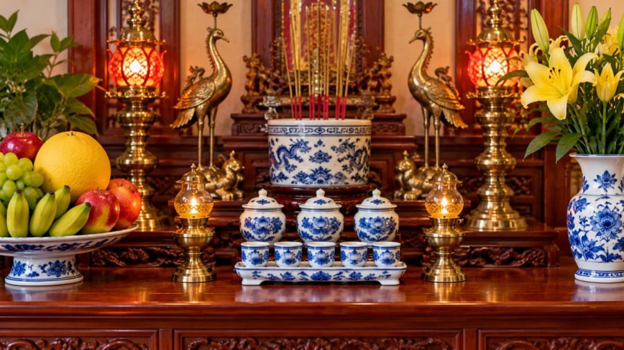 Nên chú ý thay hũ gạo muối, nước cho hợp lý