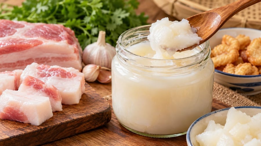 Mỡ lợn có gây béo phì không?
