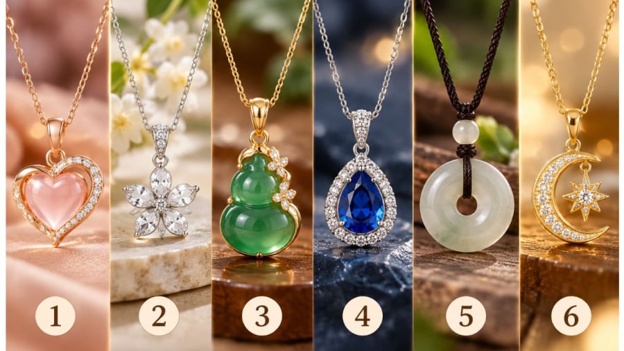 Bạn chọn chiếc dây chuyền nào?