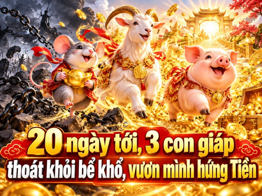 Trong 20 ngày tới (9/10 – 28/10/2026), vận trình của 3 con giáp được dự báo có nhiều chuyển biến tích cực. Sau khoảng thời gian liên tục đối mặt với khó khăn, áp lực tài chính và những chuyện không như ý, họ có cơ hội xoay chuyển tình thế, đón nhận tài lộc và từng bước xây dựng cuộc sống sung túc hơn.    