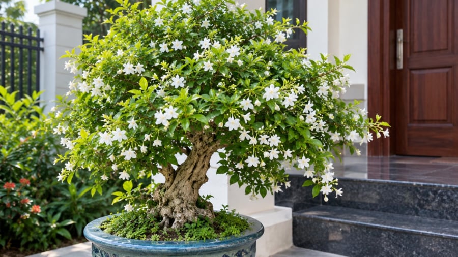 Cách trồng cây Mai Chiếu Thủy trong chậu xanh tốt, nở hoa trắng xóa