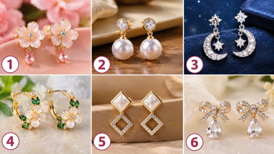 Bạn chọn đôi khuyên tai nào?