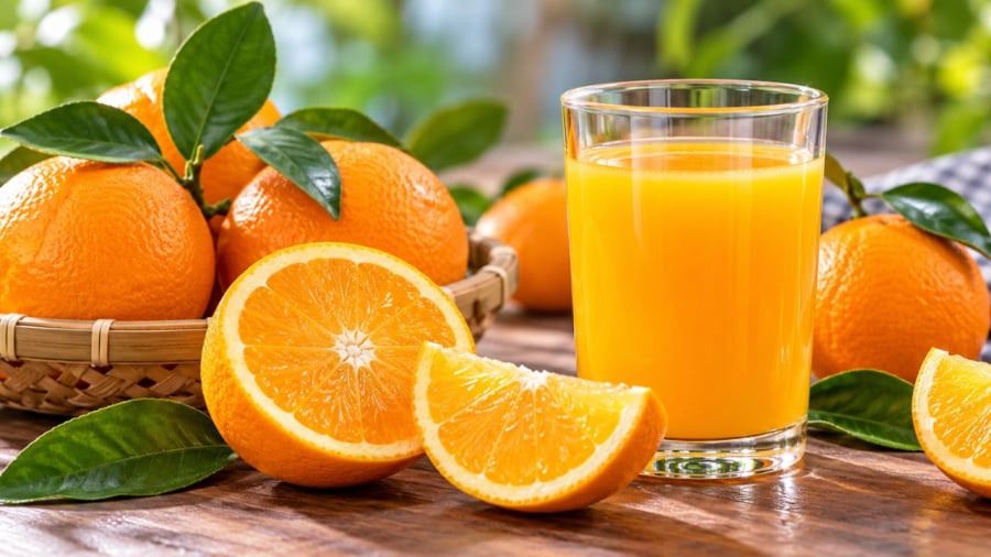 Không phải nước cam lúc nào cũng tốt