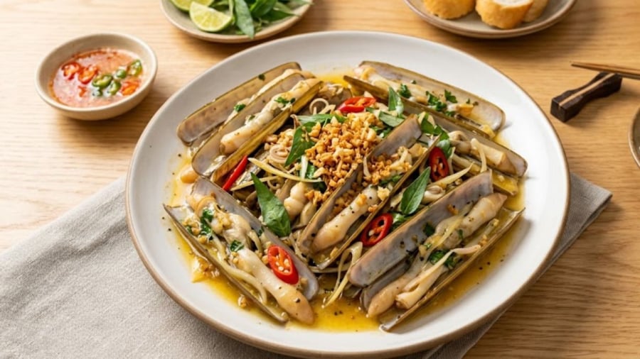 Ốc móng tay là một trong những loại hải sản có giá trị dinh dưỡng cao, nên ăn vào mùa thu.