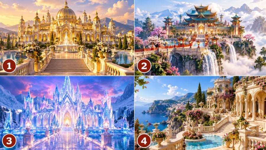 Bạn sẽ chọn cung điện nào?