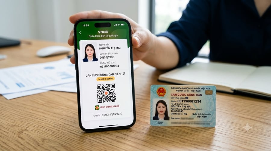 Người dân cần tìm hiểu hướng dẫn chính thức khi thực hiện liên kết, xác thực tài khoản mạng xã hội với VNeID.