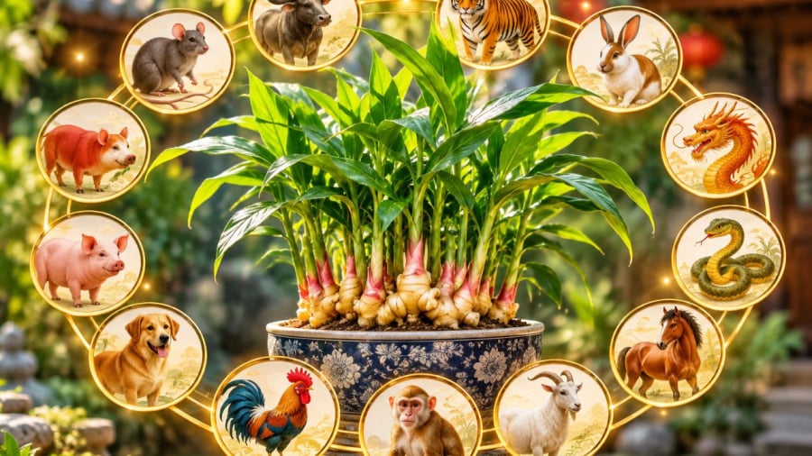 Gần đây nhiều người thích trồng cây gừng trong chậu cảnh