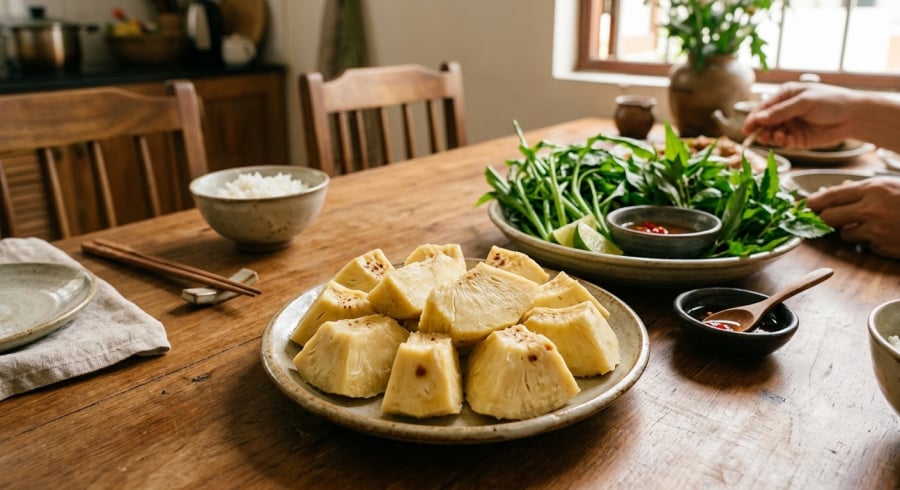 Sa kê hấp hoặc luộc là cách chế biến đơn giản, giúp hạn chế lượng dầu mỡ bổ sung vào món ăn.