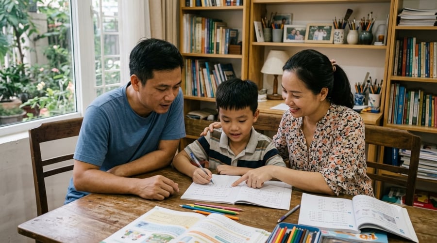 Lắng nghe và ghi nhận sự tiến bộ giúp trẻ tự tin hơn thay vì luôn phải so sánh mình với người khác. (Ảnh minh họa)