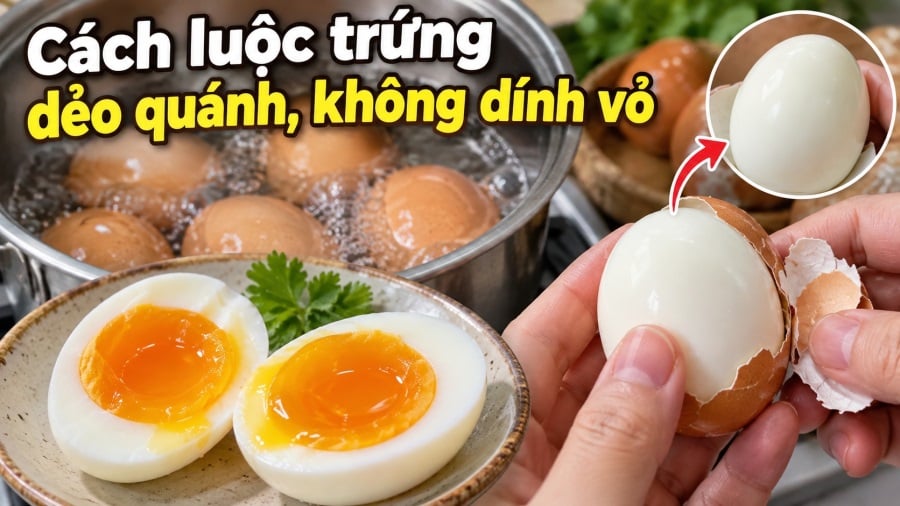 Thực tế, muốn luộc trứng ngon không nhất thiết phải sử dụng nguyên liệu cầu kỳ. Chỉ cần chọn trứng phù hợp, kiểm soát thời gian luộc và làm nguội đúng cách, bạn có thể tạo ra những quả trứng có lòng đỏ dẻo thơm, bùi béo, hình thức đẹp mắt. 