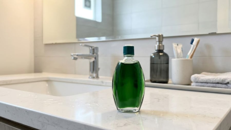 Việc để dầu gió trong nhà vệ sinh có thể giúp khử mùi hôi khó chịu. 