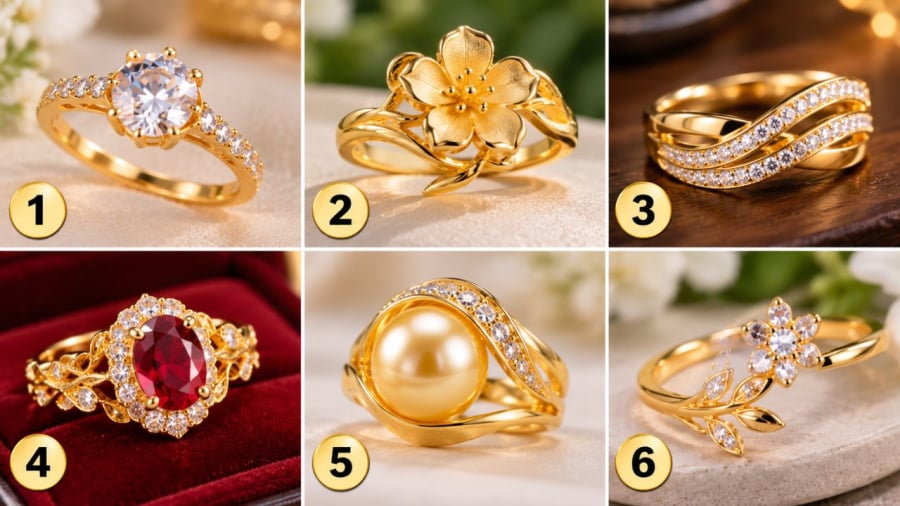 Bạn ấn tượng với chiếc nhẫn nào?