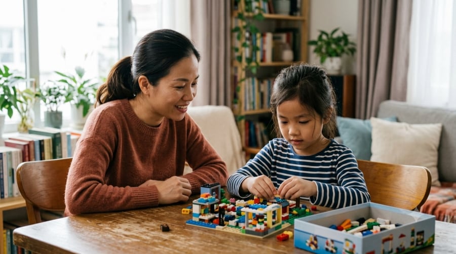 Khi gặp thử thách, trẻ được khuyến khích tự tìm cách giải quyết sẽ có thêm cơ hội rèn luyện tính kiên trì và khả năng xử lý vấn đề.
