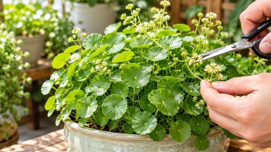 Nhiều người cắt bỏ khi cỏ đô la ra hoa