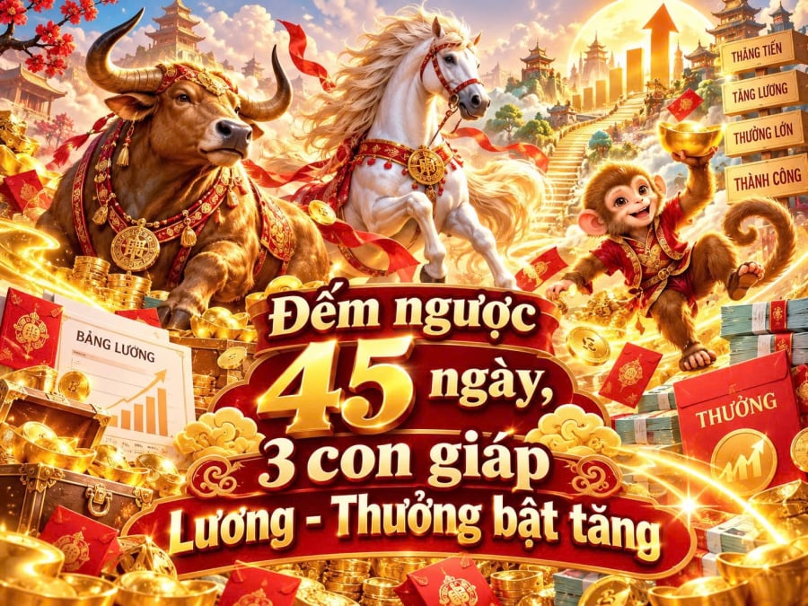 Trong 45 ngày sắp tới, tuổi Sửu, tuổi Ngọ và tuổi Thân được dự báo là 3 con giáp có nhiều tín hiệu khởi sắc về đường công danh, tiền bạc. Đáng chú ý, vận may của họ không chỉ nằm ở những khoản tiền bất ngờ mà còn đến từ chính công việc đang làm, đặc biệt là cơ hội điều chỉnh lương, thưởng hiệu suất và thu nhập bổ sung.    