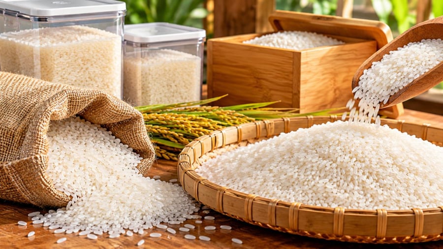Chú ý cách cất gạo có thể giúp gạo bảo quản được lâu không ẩm ướt